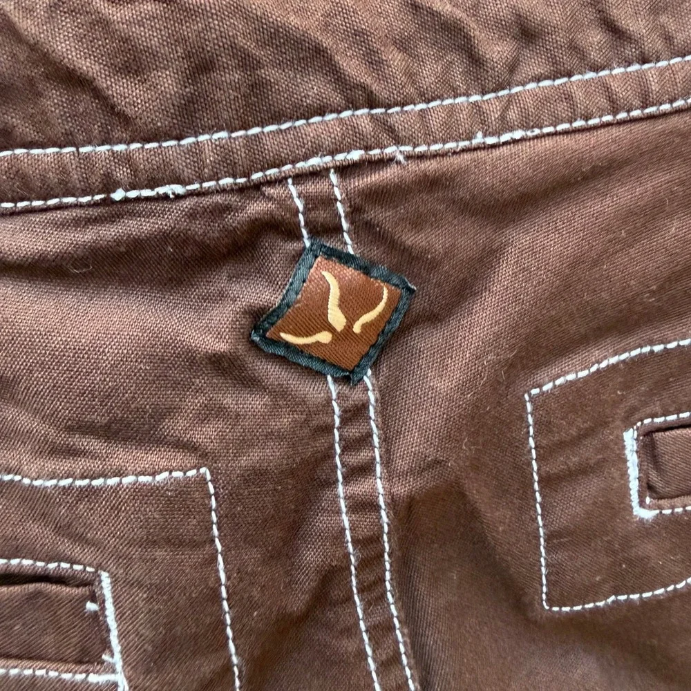 Prana Brown Cargo Capris - Picture 6 of 12